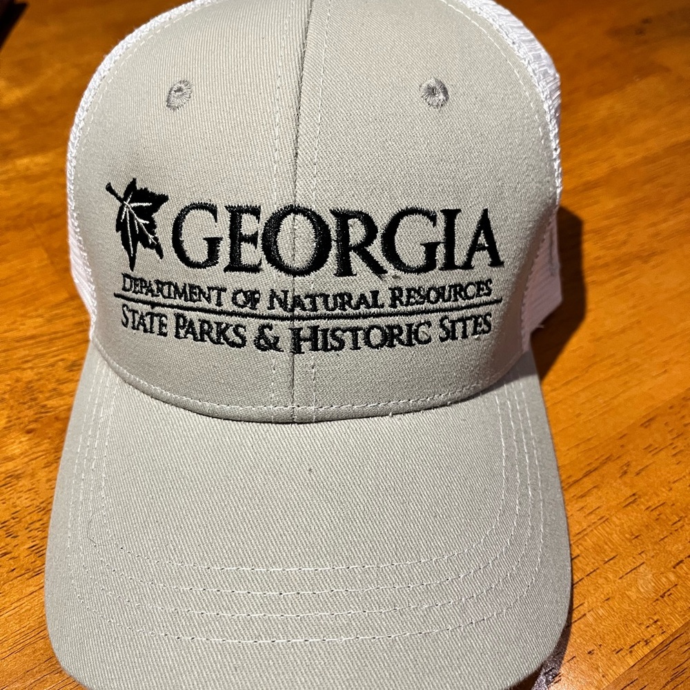 Georgia State Parks Tan and White Cap